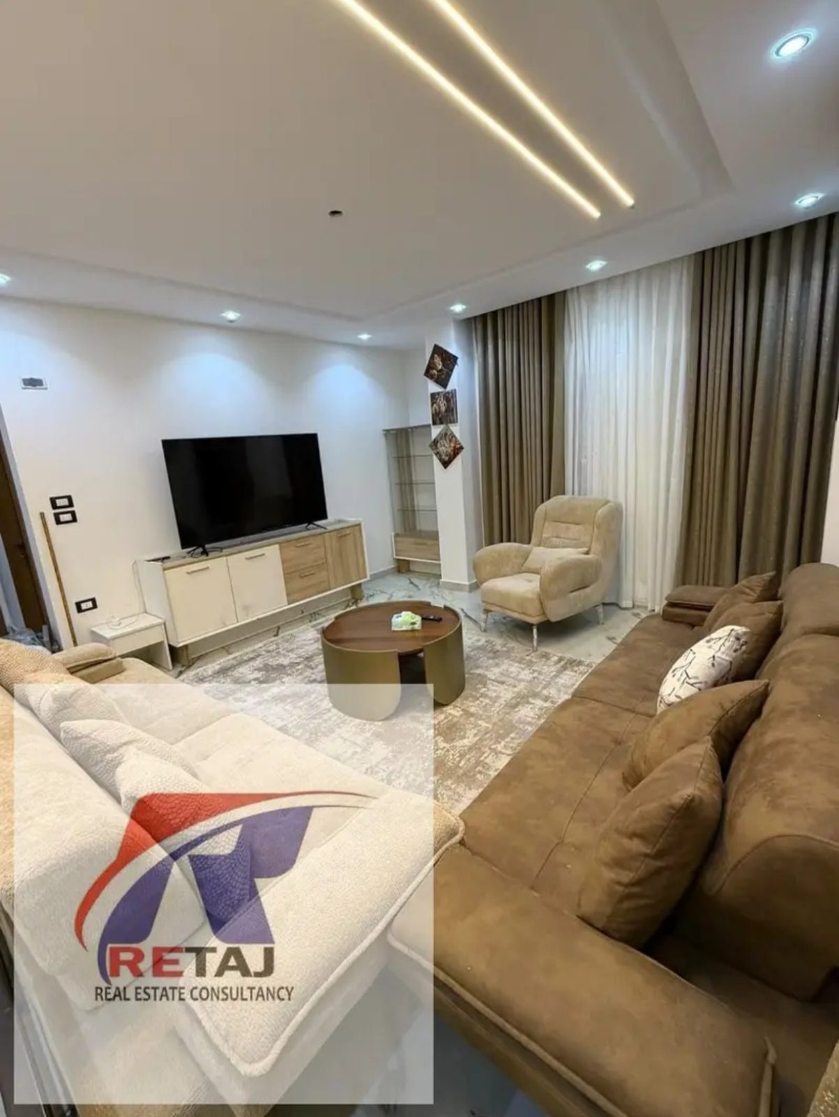 دوبلكس 320م مفروش للإيجار في زيزينيا 2 | 4 غرف | 3 حمامات — صورة 2